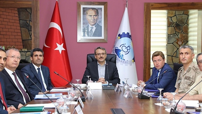 Bingöl'de trafik değerlendirme toplantısı 