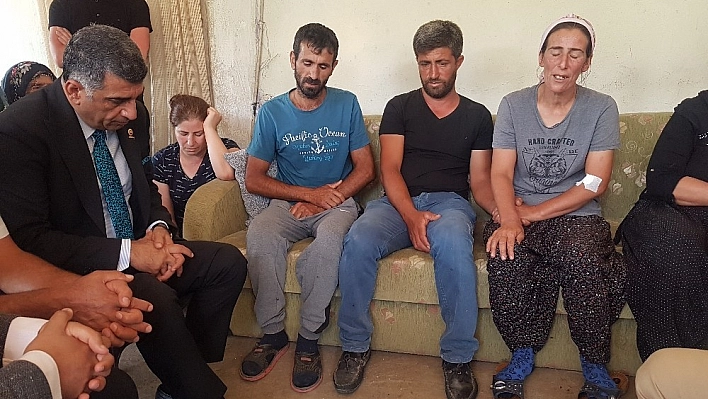 Milletvekili Erol'dan Acılı Aileye Başsağlığı Ziyareti