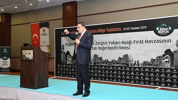Tarihi Kentler Birliği Malatya'da toplandı 