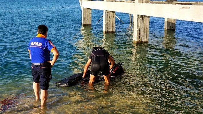 Baskil de Yüzmek için baraja giren genç boğuldu