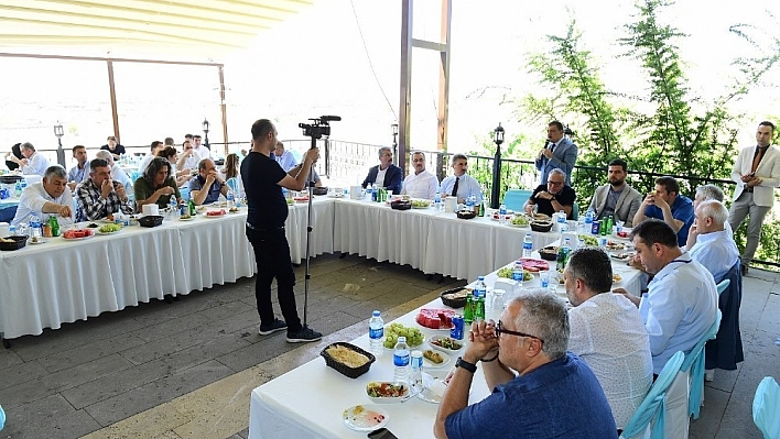 Yeşilyurt Belediyesi TKB heyetini ağırladı 