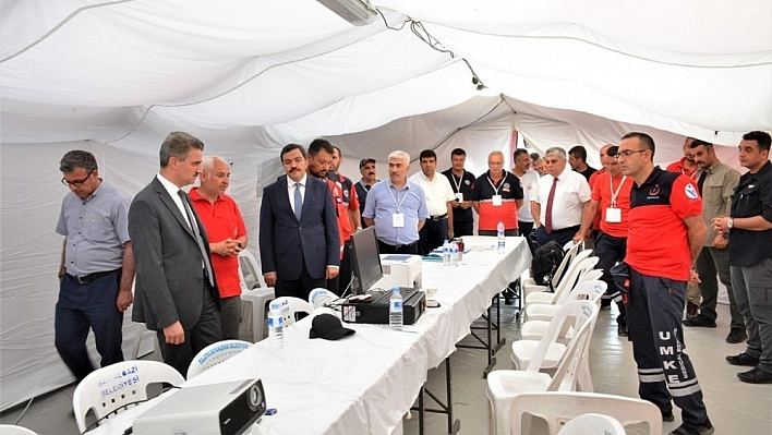 Uluslararası UMKE Tatbikatı Malatya'da devam ediyor 