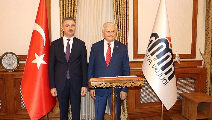 Binali Yıldırım Malatya Valiliğini ziyaret etti 