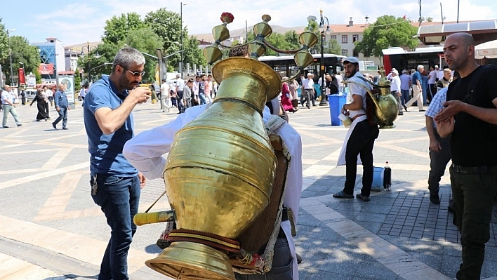 Malatya'da sıcaklar bunaltıyor 
