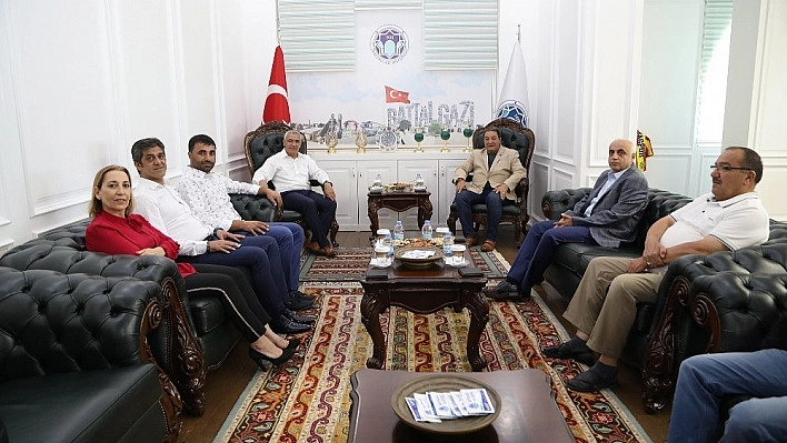 Fendoğlu'ndan Battalgazi Belediyesine ziyaret 
