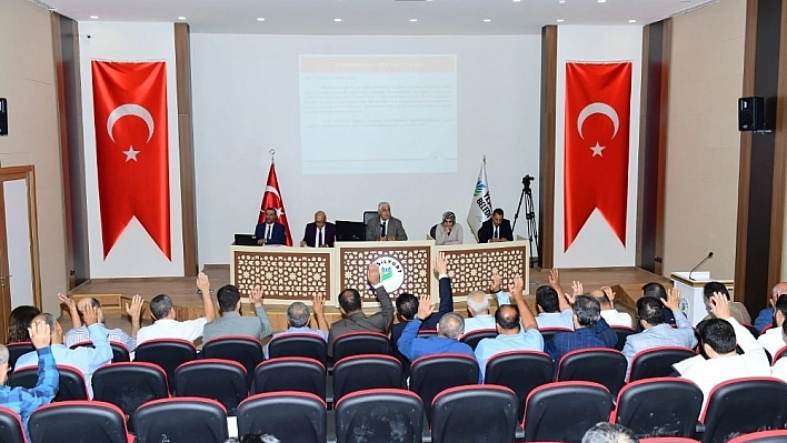 Yeşilyurt Belediye Meclisi Ağustos toplantısını yaptı 
