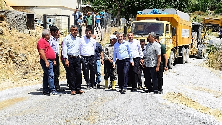 Yeşilyurt'taki kırsal bölgelerde ulaşım konforu yükseliyor 