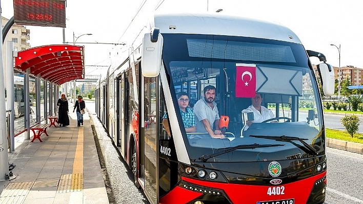 Belediye otobüsleri bayram süresince ücretsiz hizmet verecek 