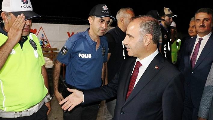 Emniyet Genel Müdürü Aktaş, trafik denetiminde 