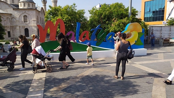 Malatya'da termometreler 41 dereceyi gösterdi 