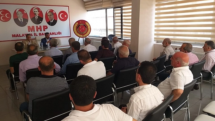 MHP'de istişare toplantısı 