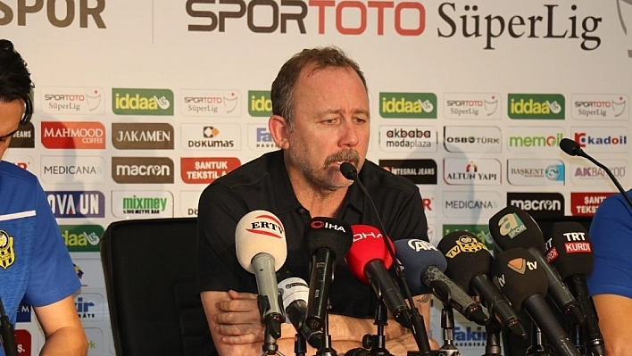 Sergen Yalçın: 'Rakip oyuncular sürekli yattı, o da bizden ne kadar korktuklarını gösteriyor' 