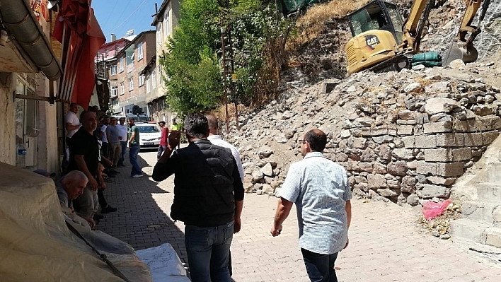 Maden İlçesinde Gergin Anlar!