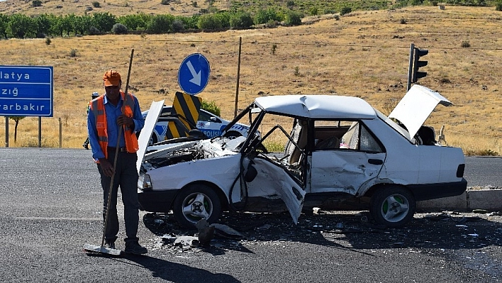 Malatya'da trafik kazası: 3 yaralı 