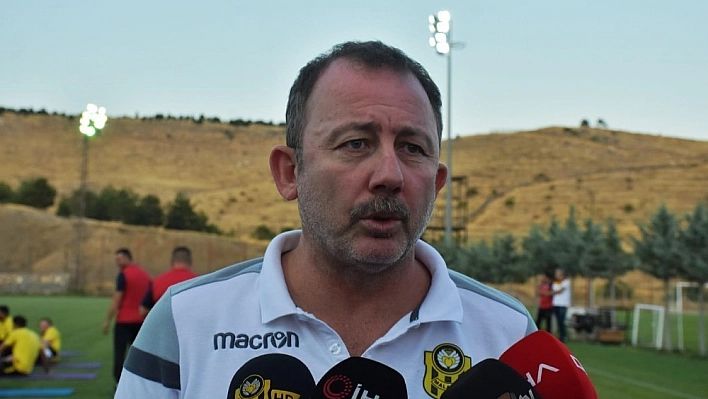 Sergen Yalçın: 'Hedefimiz ligi ilk 8 içinde bitirmek' 