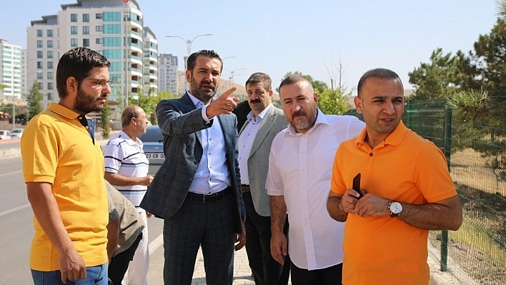 Başkan Şerifoğulları Yapılan Çalışmaları Yerinde İnceliyor