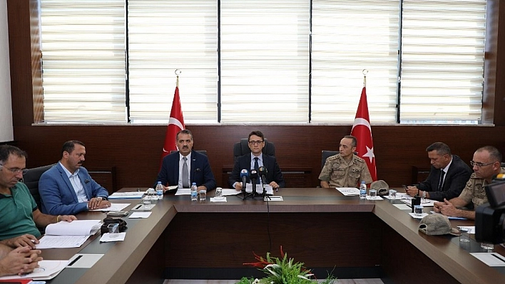 İl Afet Koordinasyon Toplantısı Yapıldı