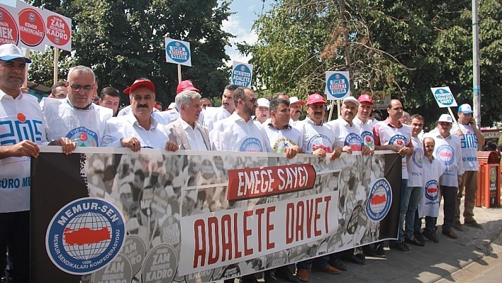 Bingöl'de  'Emeğe Saygı Adalete Davet' çağrısı 