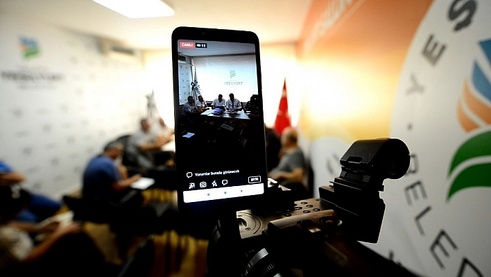 Yeşilyurt Belediyesi'nde ihaleler artık canlı yayınlanıyor 