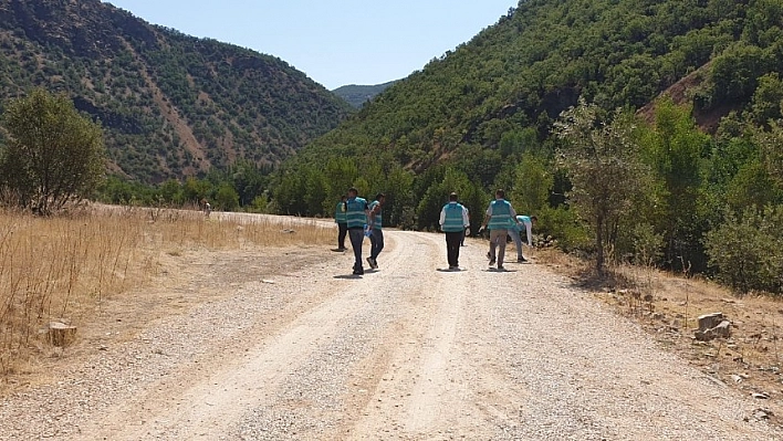 Tunceli'de 'Denetimli Serbestlik Temiz Çevre' Projesi 
