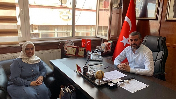 Usta Öğreticiler Derneğinden Başkan Avşar'a ziyaret 