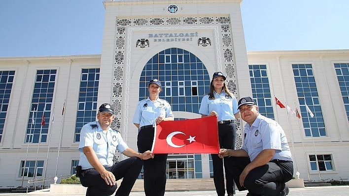 Battalgazi Belediyesinde Zabıta Haftası kutlaması 