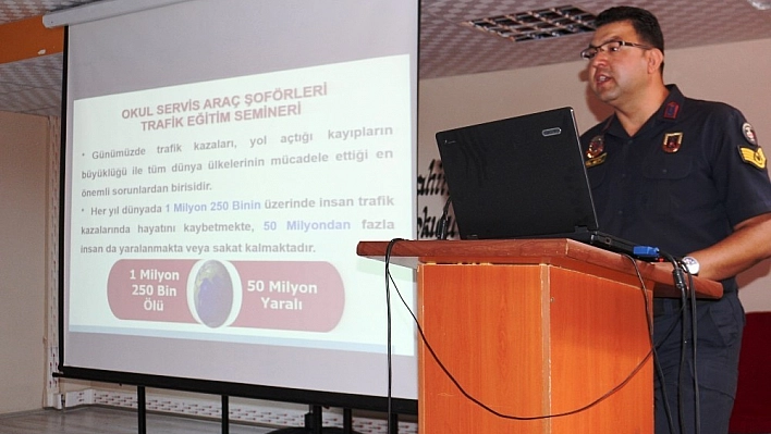 Jandarma'dan servis sürücülerine uyarı 