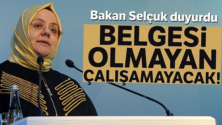 Bu Meslekler Belgesiz Yapılamayacak!