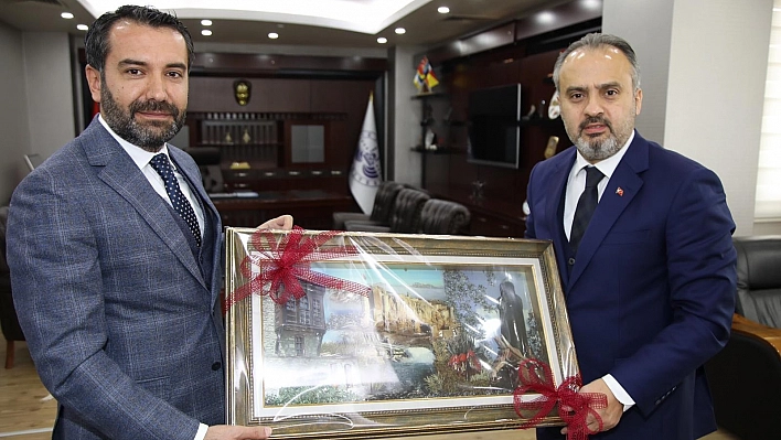 Bursa'dan, Başkan Şerifoğulları'na ziyaret