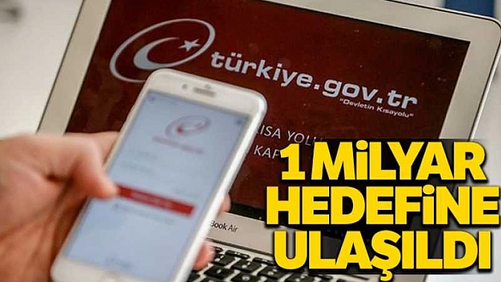 E-Devlet'e Rekor Giriş!