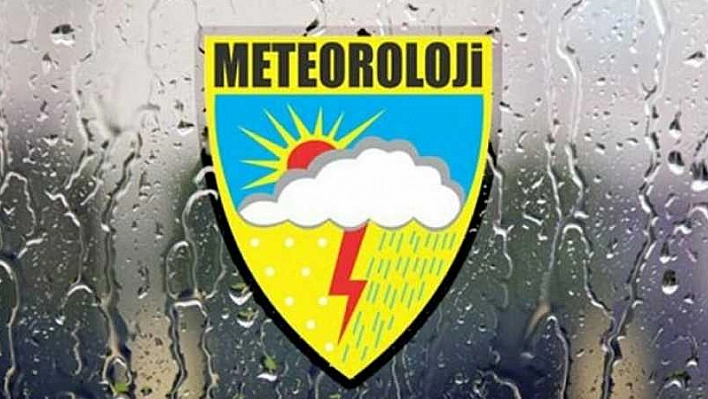 Elazığlılar Dikkat! Meteoroloji Uyardı!