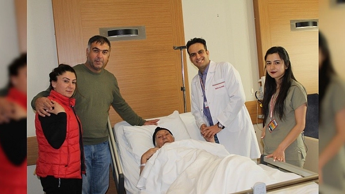 85 Yaşındaki Hasta Sağlığına Kavuştu