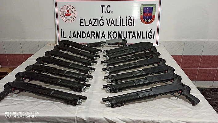 Elazığ'da Kaçak Silah Operasyonları Devam Ediyor