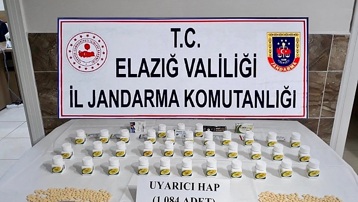 Elazığ'da Uyuşturucu Hap Operasyonu