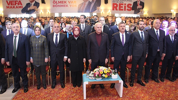 Binali Yıldırım, Parti Kuranlara Elazığ'dan Seslendi