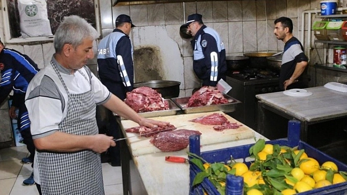 Zabıta Ekiplerinden Lokantalara Denetim