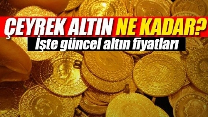 23 Ocak 2020 Altın Fiyatları!