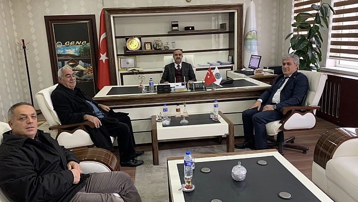 Başkan Ataş'tan Genç Belediyesine Ziyaret