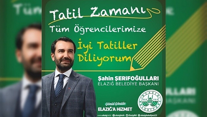 Başkan Şerifoğulları'ndan Öğrencilere Mesaj!