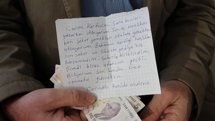 Biriktirdiği Harçlığını İdlib'e Yolladı
