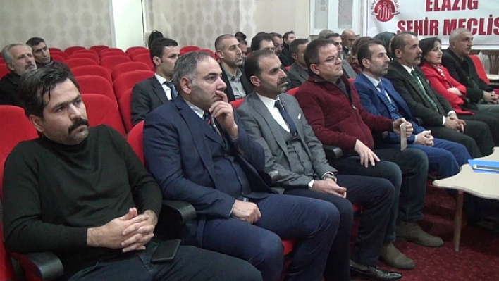 Elazığ Şehir Meclisi İlk Genel Kurulunu Yaptı