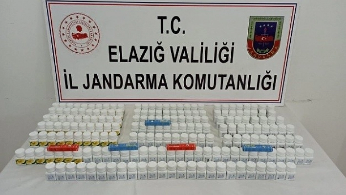 Elazığ'da Uyarıcı Haplar Ele Geçirildi
