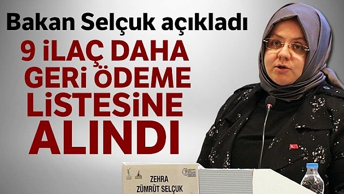 Geri Ödeme Listesi Genişletiliyor!