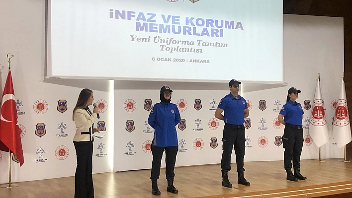 İnfaz Koruma Memurlarının Yeni Kıyafeti Tanıtıldı