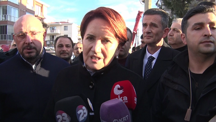 İYİ Parti Lideri Akşener'de Elazığ'a Geldi
