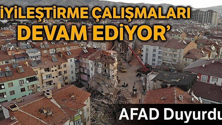 İyileştirme Çalışmaları Devam Ediyor!
