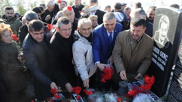 Kamer Genç Mezarı Başında Anıldı