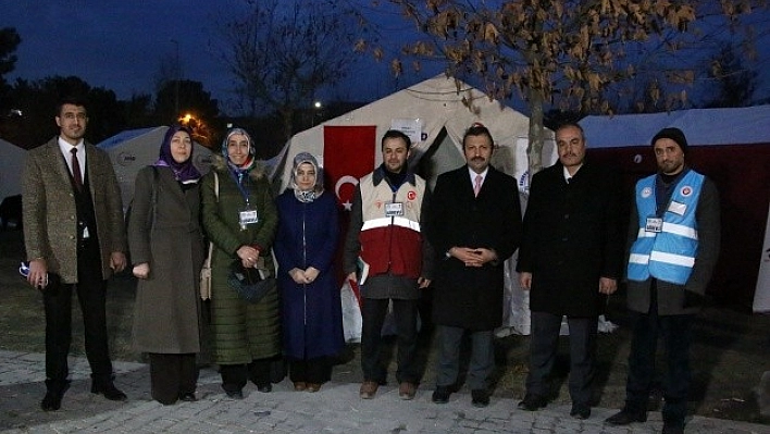Manevi Destek Ekibi Elazığ'a Geldi