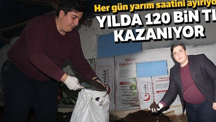 Yarım Saate, Yıllık 120 Bin TL Kazanıyor!