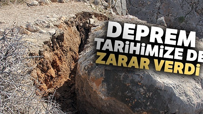 Sivrice'de Bir Tarih Zarar Gördü!